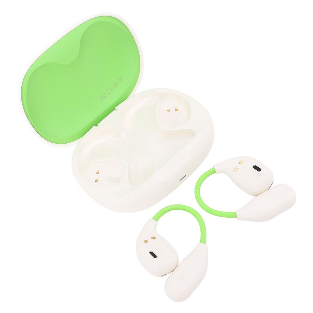 Wireless Earbuds Bluetooth 5.4 Headphone Rain Proof HiFi Noise Reduction Clip On Sport Earphone with