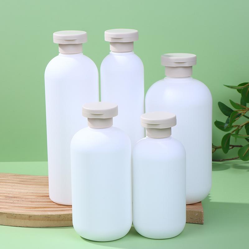 Refillable Plastic Travel Bottles – Squeeze and Pump Containers with Flip Cap for Shampoo, Lotion, Cream, and Shower Gel