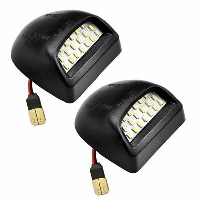 2Pcs Car License Plate Light Led Canbus For Chevrolet Avalanche Silverado Suburban Tahoe Cadillac Escalade GMC Sierra Yukon