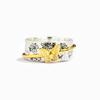 Huitan Creative Rounding Butterfly Ring for Women Punk Gothic Black Flower Caved Finger Rings Chic Girls Accessory Retro Jewelry