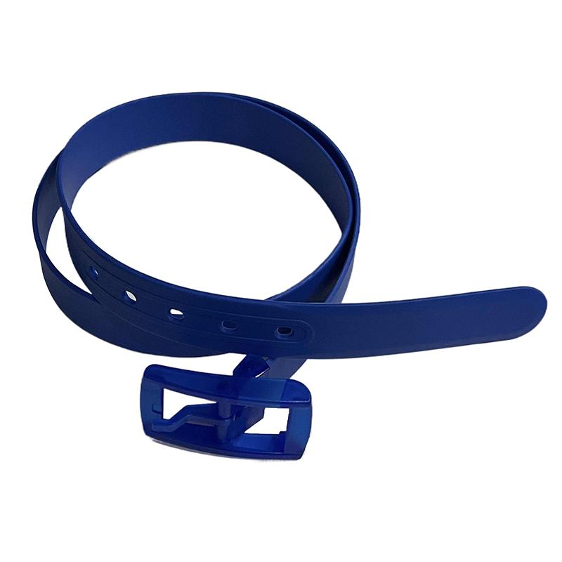 Candy Type Men And Women Lovers General Belt Silica Gel Belt Plastic Bel