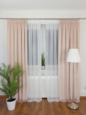 Velvet Curtain - Light Pink