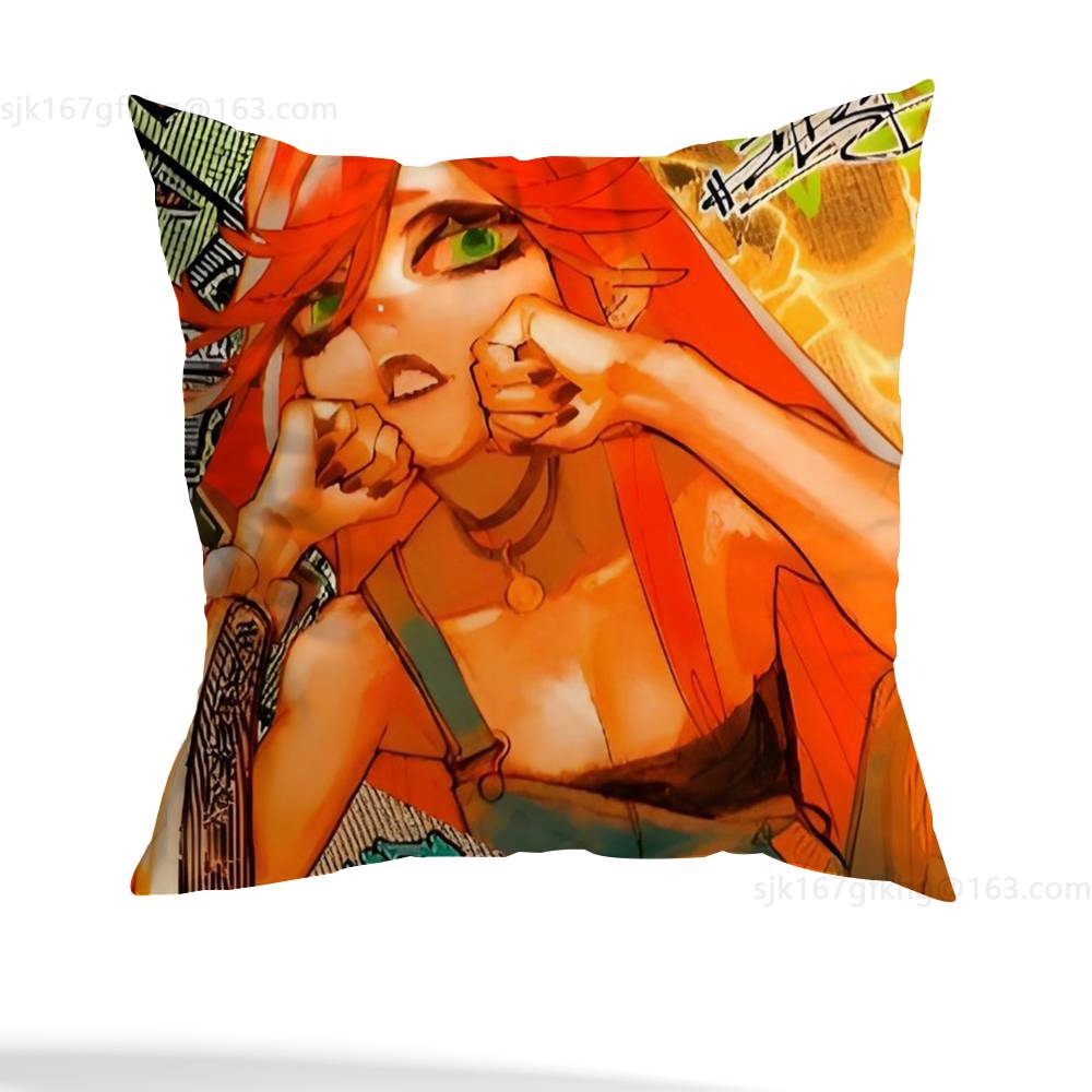 Anime G-Gachiakuta pillowcase casual style decoration, suitable for home decoration (excluding pillow core)
