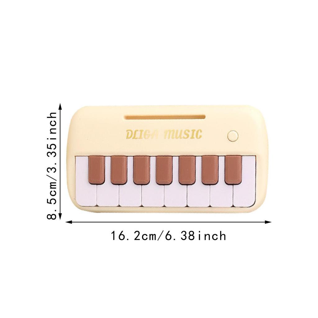 Baby Piano Toy Musical Sound Toys Interactive Early Education Electronic Piano Keyboard for Beginners Children Boys Kids Girls