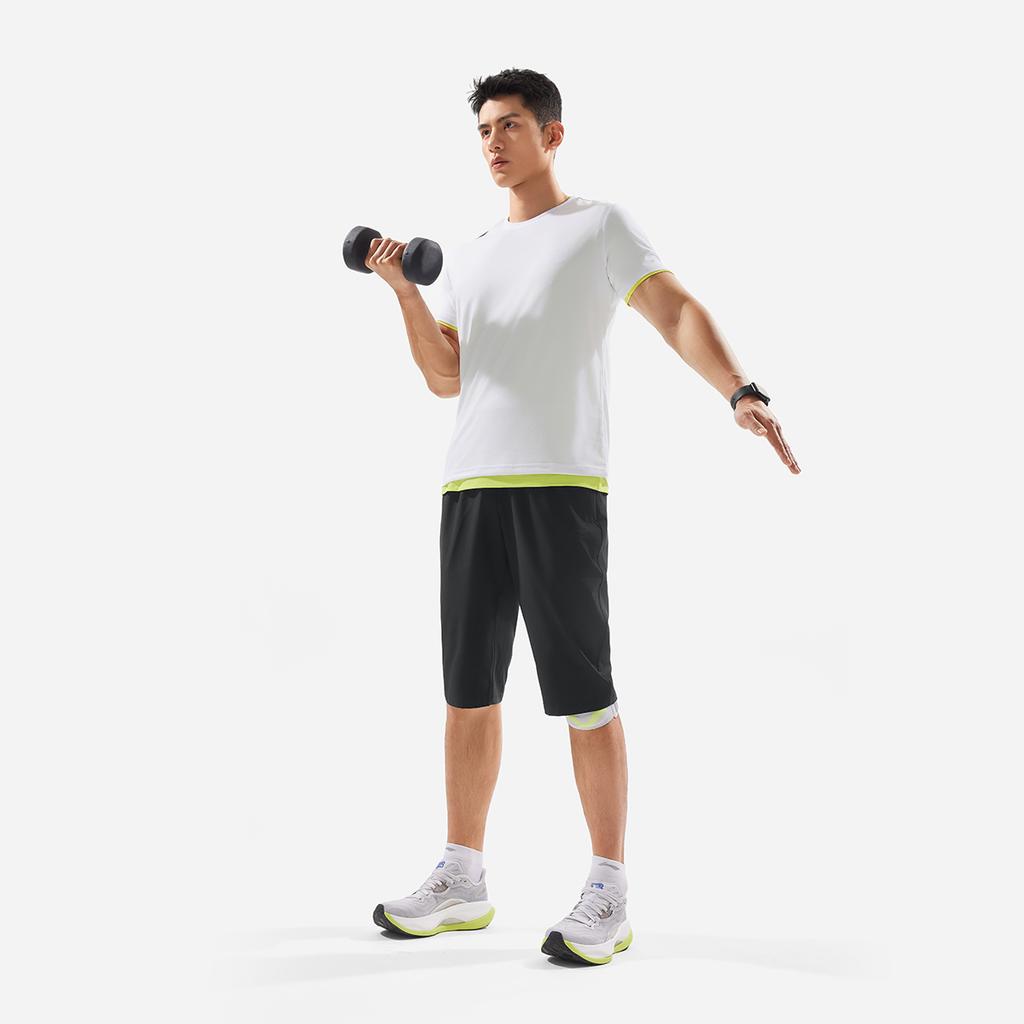 Li Ning Fitness Series Casual Shorts Men's Black AKQV005-2