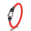 Bracelet Multi-color Braided Horseshoe Buckle Gold-plated Bracelet U-shaped Bracelet Men and Women Couple Bracelet 2026