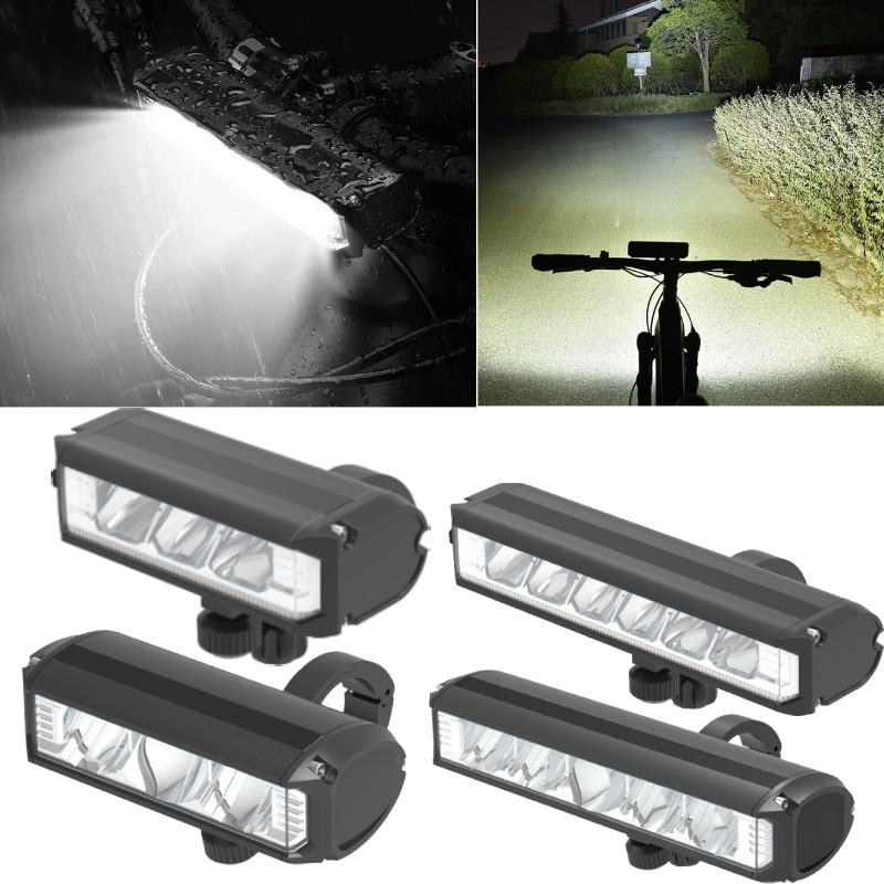 Mountain Bike Led Lights Rechargeable Torch Mtb Front Lamp Cycling Accessories