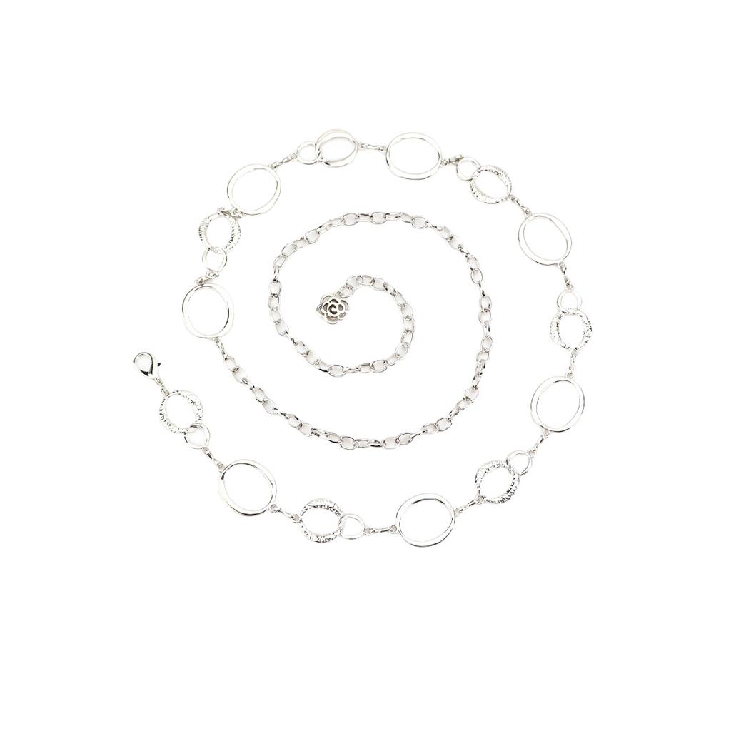 Round Waist Chain for Women Minimalist Suits Dresses Accessory