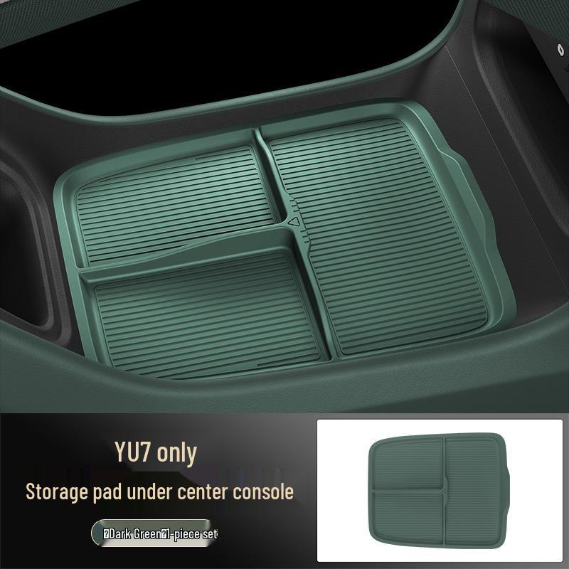 Xiaomi YU7 Silicone Under-Center Pad & Protective Cup Holder for Cars