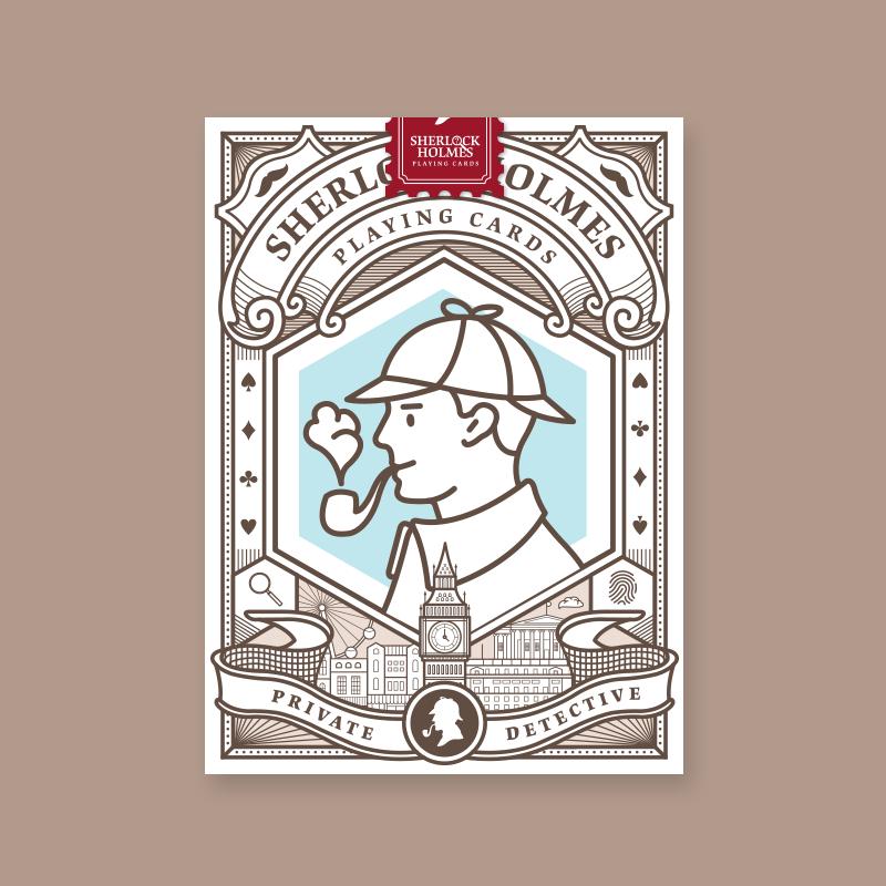 Design Yeon Sherlock Holmes Spielkarten