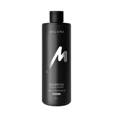 Shampoo restaurador sem sulfato com hidrolisado de seda e óleo de argan SHAMPOO XTREME REPAIR 450 ml