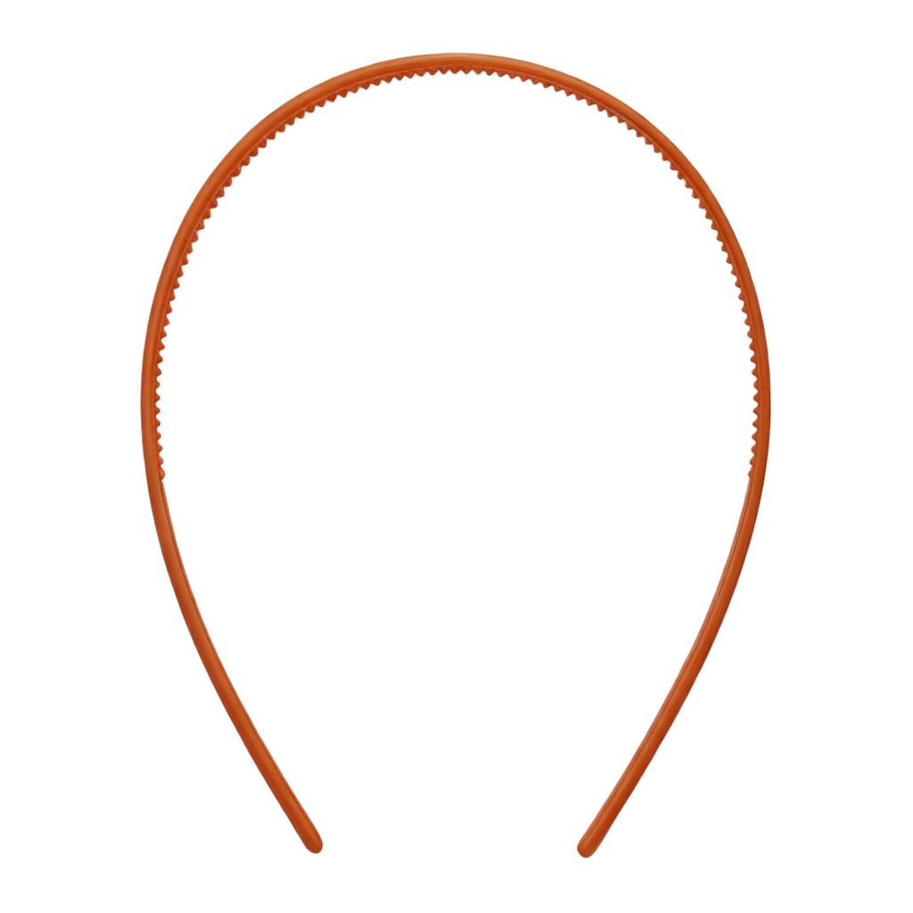 Hair Hoop Matte Headband Women Pure Color Simple Elegant Hairband Hair Accessory for Holiday Party Dating 0.5cm