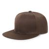 Custom Logo  6 Panel Snapback Hat Unisex Cotton Baseball Fitted Snapback Cap