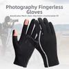 Reflective Ice Silk Riding Gloves Waterproof Summer Driving Mittens  Fitness Sports