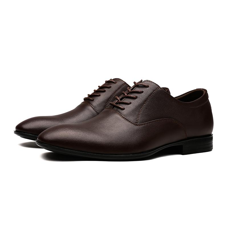 2025 Designer Echtes Leder Herren Wholecut Oxford Schuhe Luxusmarke Schwarz Braun Business Büro Formelle Kleidung