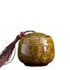 Portable Tea Organize Box Ceramic Coffee Canister Easy To Clean Food Storage Container  Travel