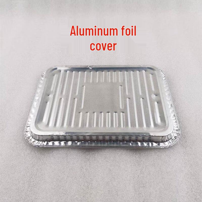 Одноразовые алюминиевые контейнеры для барбекю с крышками