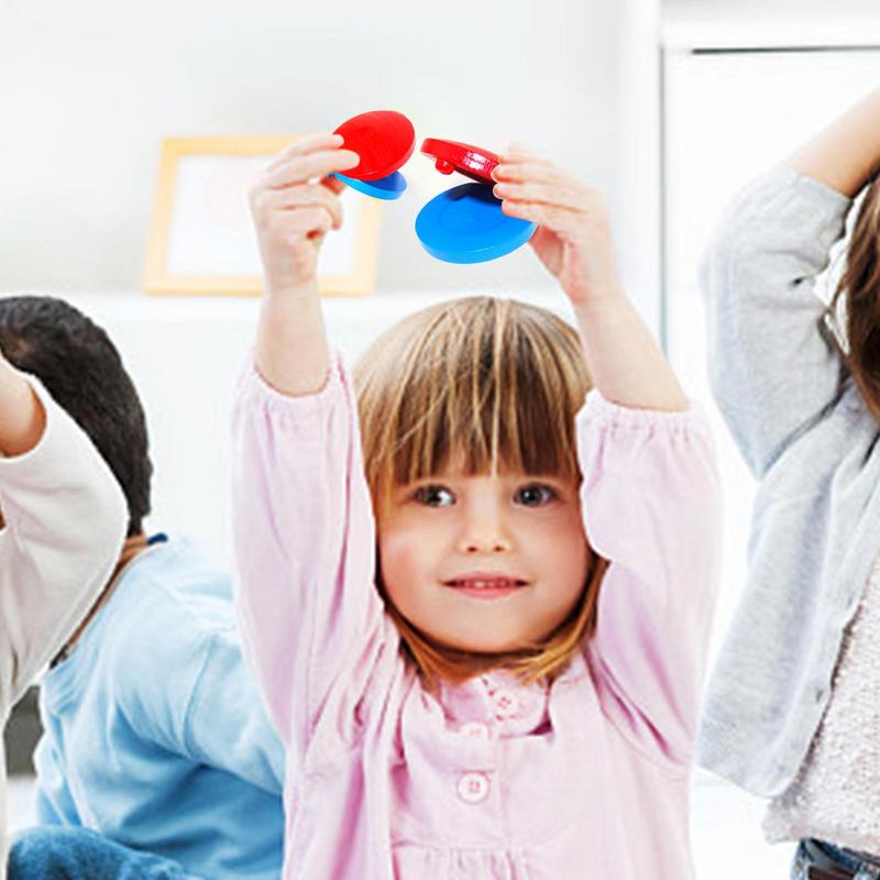 Traditional Castanets Musical Castanets Instrument Funny Finger Castanets Spanish Hand Percussion Instruments For Music Lessons