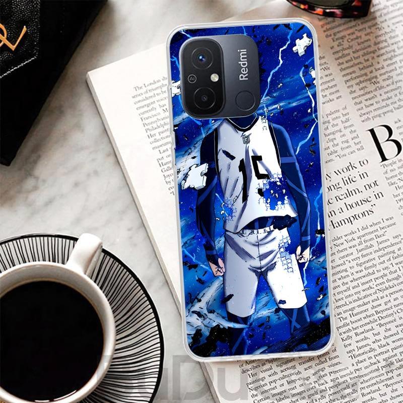 Blue Lock Isagi Yoichi Cover For Xiaomi Redmi 14C 13 13C 12 12C 10 10C 9 9C 9T 9A Phone Case 10A 8A 8 7A 7 6A 6 Pro K70 K60 K40