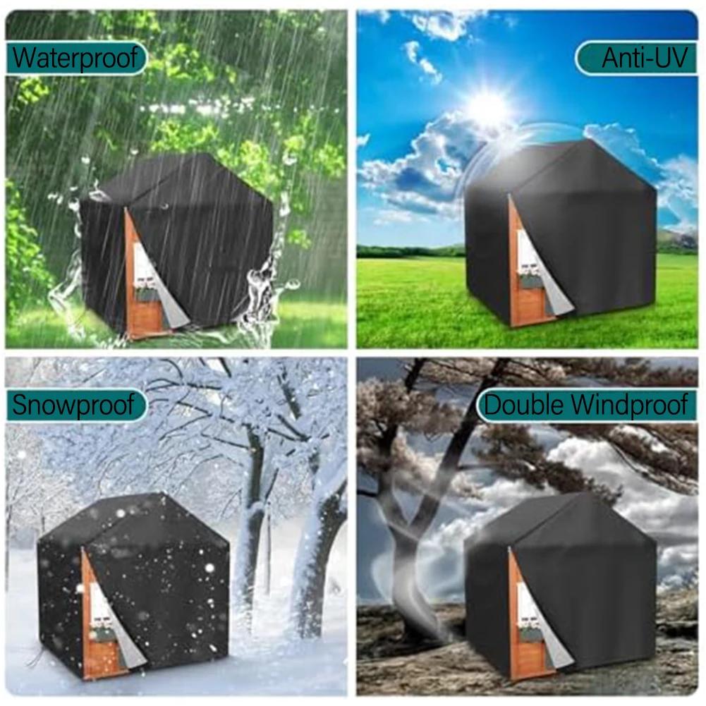 For Wooden Playhouses Waterproof Playhouse Cover Playground Protection 110 * 120 * 140cm Easy Storage And Maintenance