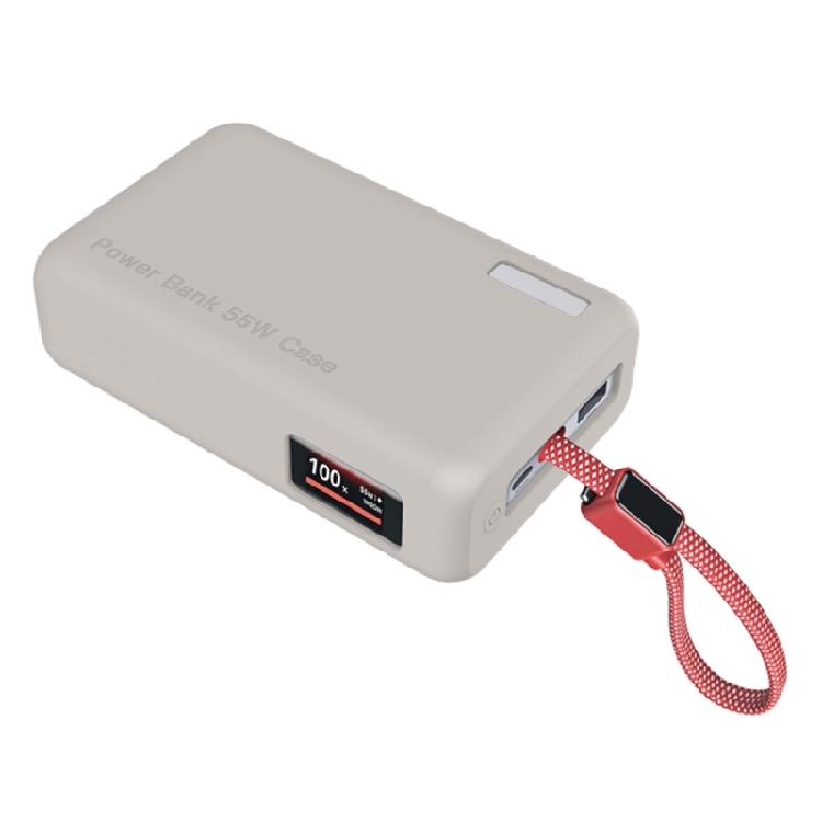 Open Port Silicone Powerbank Cover for 20000Mah 55W PB545 Powerbank, Fitted Case for Daily Carry Use Protectors