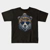 Boys Girls Soft Cotton Graphic Tees Chicago Bears M5159 Breathable Daily School Wear Kids T-Shirts