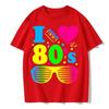 I Love The 80s T Shirts For Men Party Funny Vintage Brithday T Shirt Best Gift Tops & Tees Pure Cotton Casual