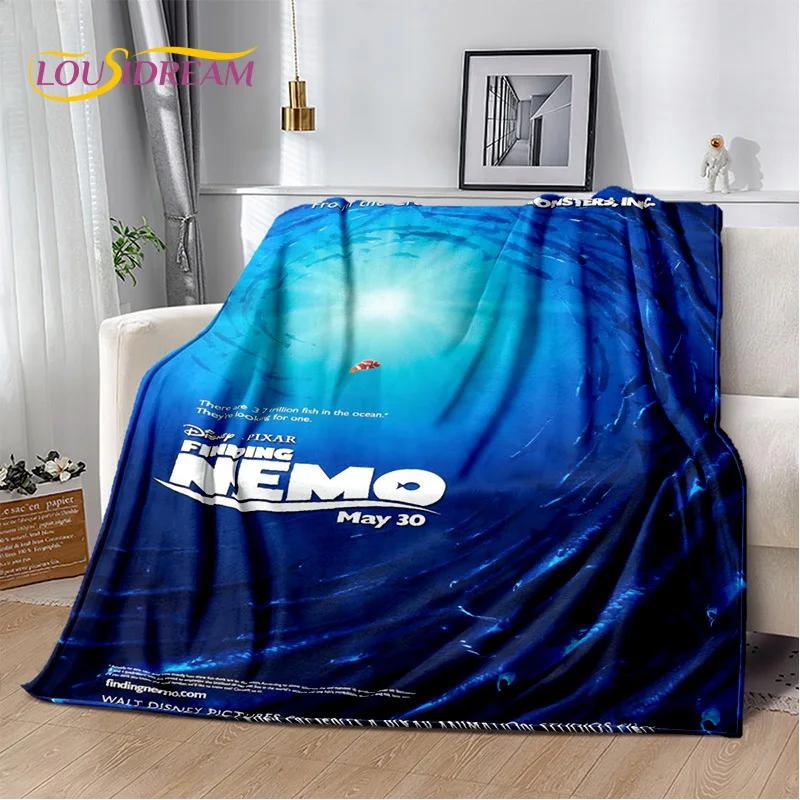29 Style Cute Finding Nemo Cartoon Sea World Blanket,Flannel Soft Throw Blanket for Home Bedroom Bed Sofa Picnic Office Kid Gift