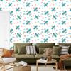 Wallpaper Colorful airplanes and clouds stars for living room and bedroom 50x1000