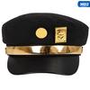 Anime JOJO JoJo's Bizarre Adventure Cosplay Cap Jotaro Kujo Cosplay Accessories Hats Army Military Flatcap Badges Anime Around