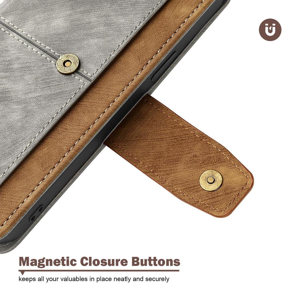 Compatible with Infinix Hot 50/Note 40: Zero10 Flip Leather Case with Card Slot and Stand.