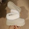 Fashion Women Boots Winter Thick Bottomed Comfortable Platform Shoes 2025 New Fashion Snow Boots Women Versatile Slip-On Ankle Boots