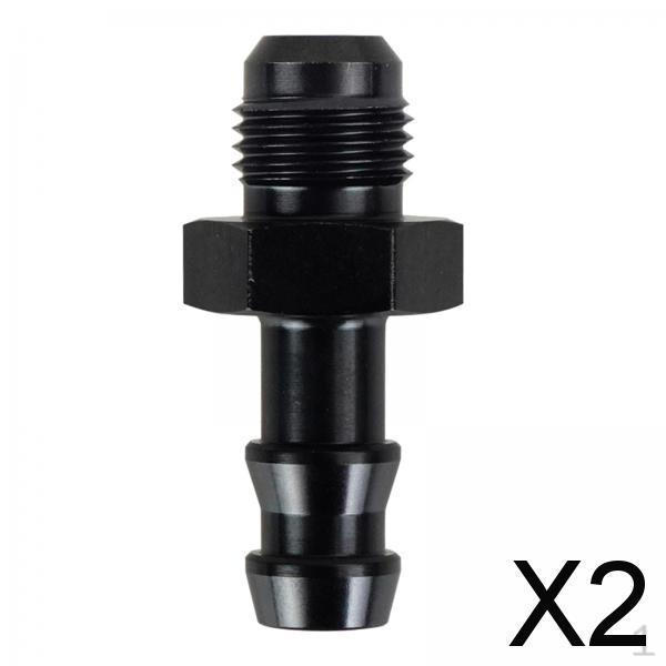 

Премиум адаптер топливной магистрали 6AN к 3/8 дюйма, черный, 2