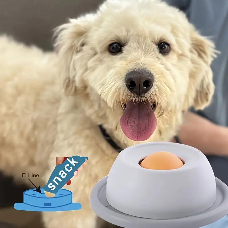 Pet Lick Mat Yogurt Licking Plate Anti-spill Slow Food Plate Feeder for Dogs Cats Promotes Dental Health Bite Resistant Toy