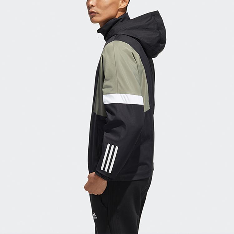 Adidas Woven Jacket Men Outerwear Black GP6403