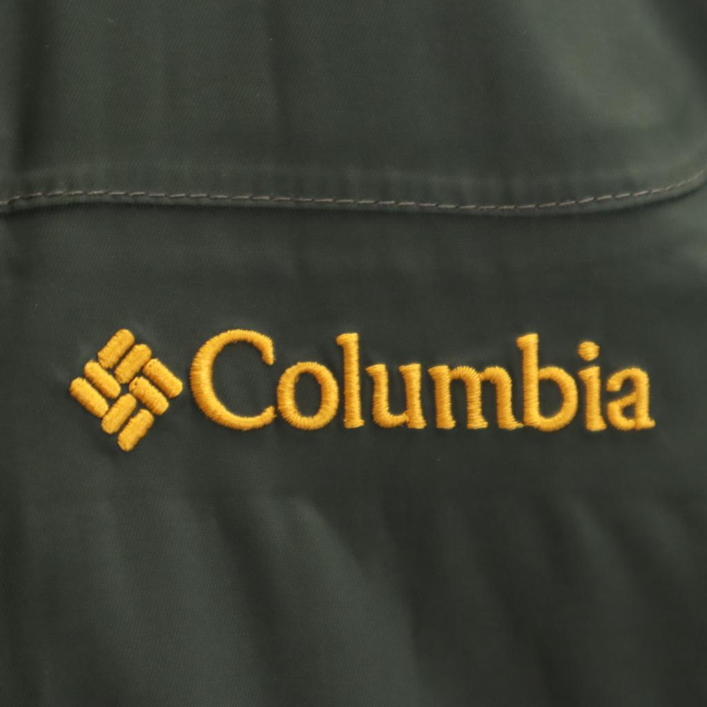 Columbia Nylon Jacket M Khaki Outdoors Men's Used