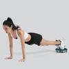Women'S Multifunctional Abdominal Wheel Board With Mat, 360° Rotating, For Full Body Fat Burning Tummy Weight Control Gym