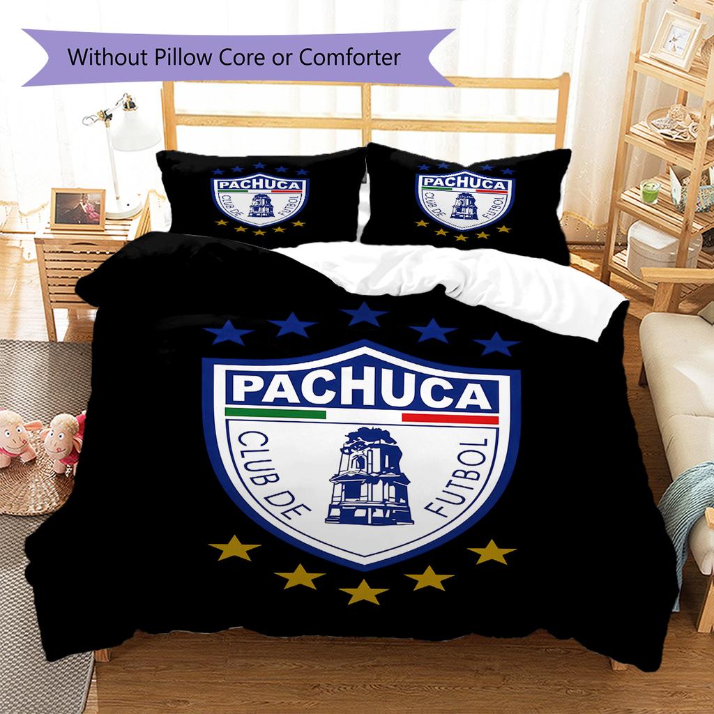 C.F. Pachuca Pattern Bedding,Quilt Set Quilt Cover Pillowcase Home Birthday Gift (1 * duvet cover + 2 * pillowcase, without core)