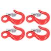 4Pcs Slip Hook Thickened Sturdy High Temperature Quenching Convenient Safe Hoist Sling Hook