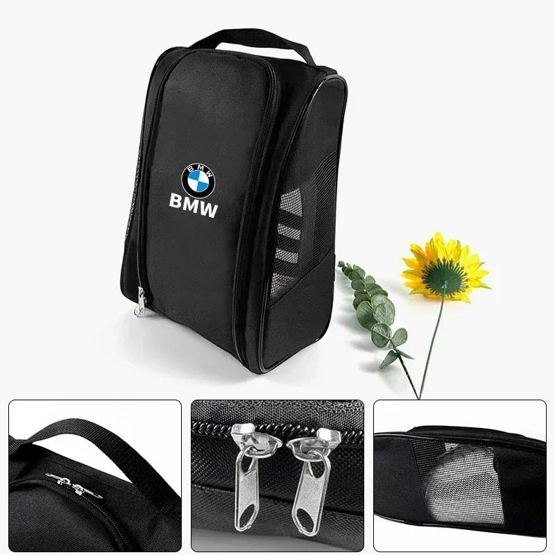 -Car  Sneaker Storage Bag Travel Outing Shoe Storage Tools For BMW M Performance E46 E90 E60 F30 F10 E39 E36 F20 E87 E90 G60