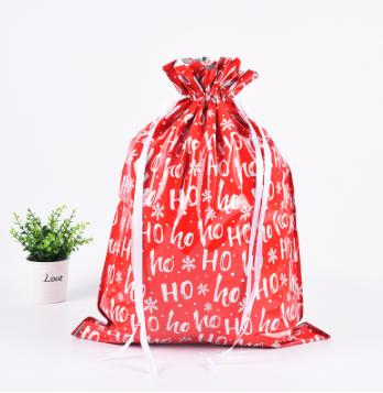 

20pcs Christmas Children s Creative Gift Bundle Pocket Aluminum Foil Drawstring Candy Bag for Shopping Malls and Supermarkets 20pcs