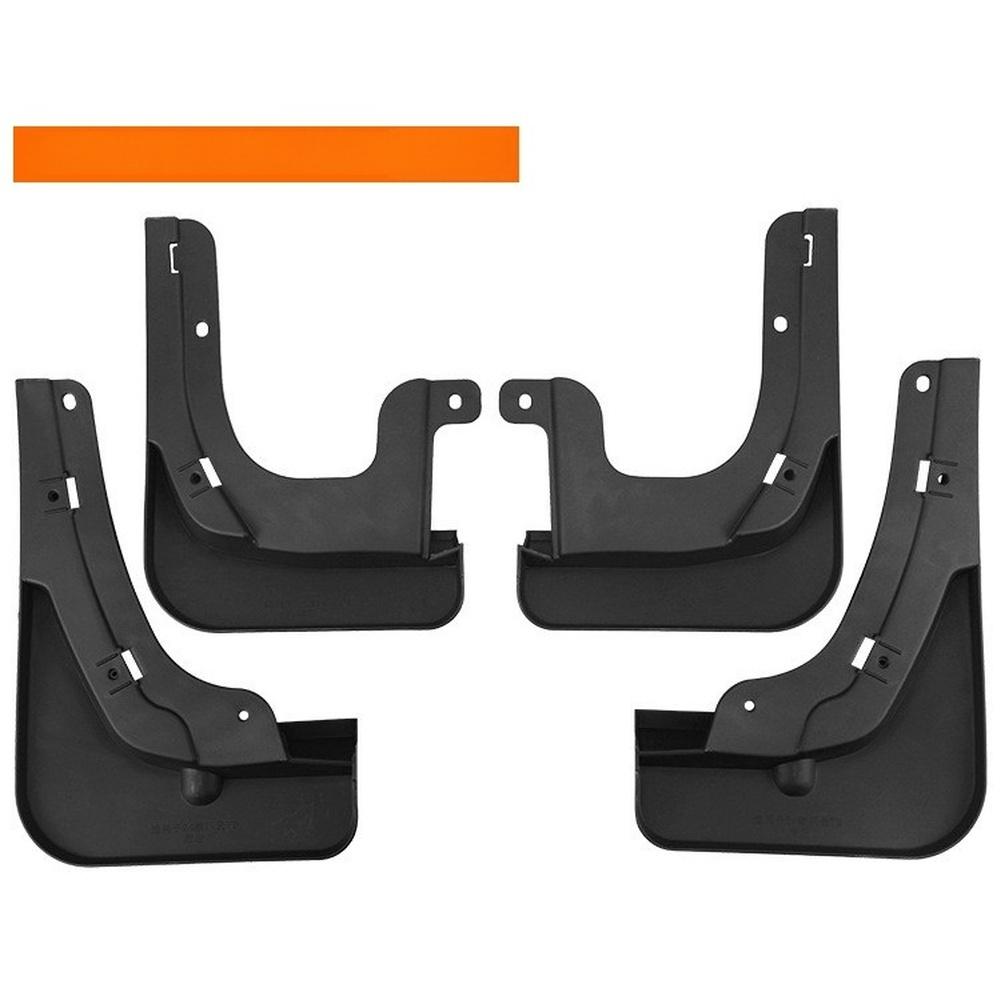Fender Mud Guards Car Mudguards PP Plastic Protects Paint Shields From Stones Complete Set Mud Guards Mud Guard