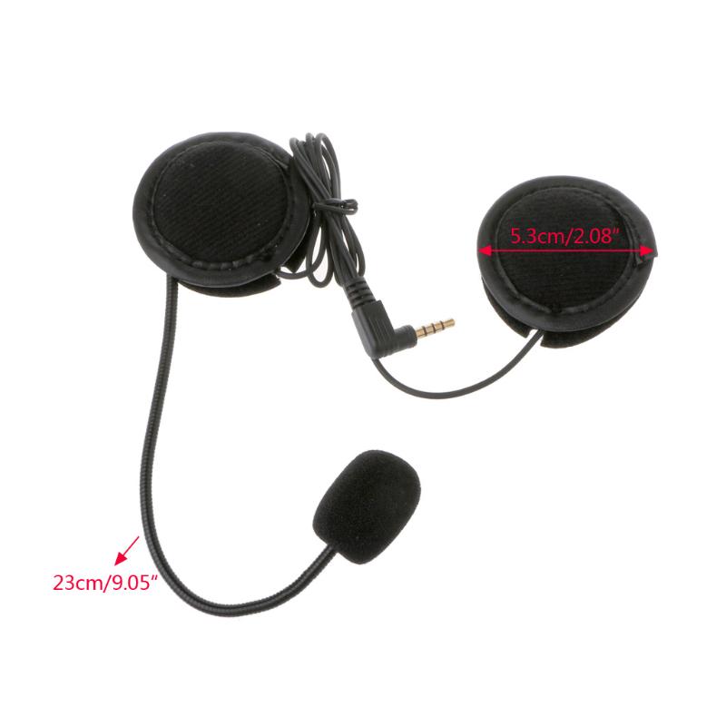 Altoparlante del microfono Accessorio morbido per il lavoro del citofono  della moto con spina da 3,5 mm acquista in modo economico — spedizione  gratuita, recensioni reali con foto — Joom