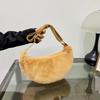 Yogodlns Women Crossbody Plush Bag Autumn Winter Hairy Hobo Bag Casual Versatile Shoulder Bag Fashion Lightweight Underarm Bag