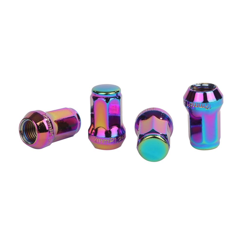 [Partools] Lock Nut Colorful Car Tire Wheel Nut M12 Short