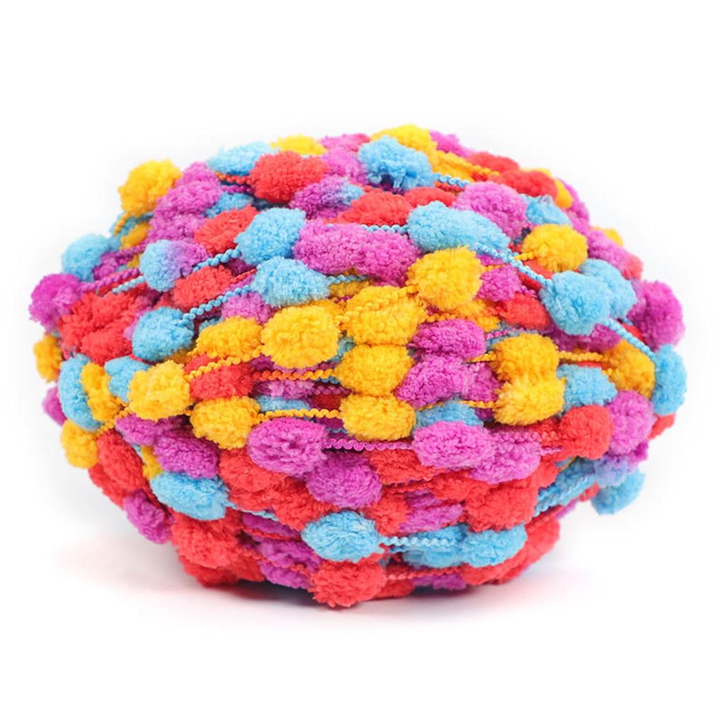 Crochet Yarn Soft Yarn Roll of 100g Knitting Yarn for DIY Hand Knitting Weaving Bags Hat Clothes DIY Crafts
