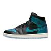 Jordan 1 Mid Iridescent Svart Dame Jordan BQ6472-009