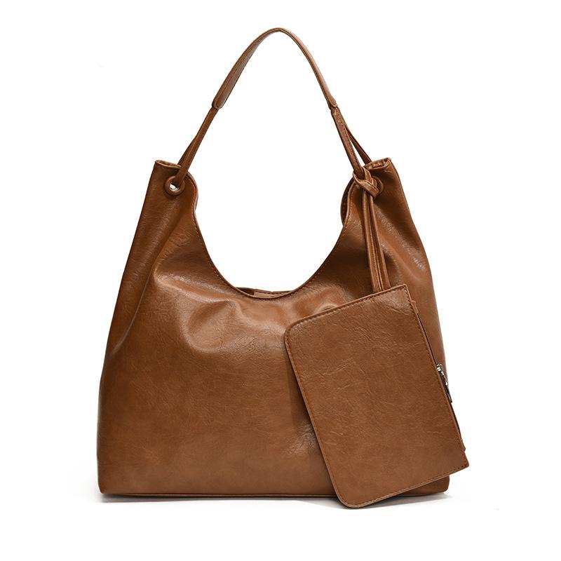 Casual Commuter Bag Women's Large-capacity New Versatile Shoulder Shopping Bag Tote Bag