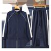 Women's 2024 Autumn Casual Sportswear Set: Long Sleeve Top & Elastic Cuff Straight-Leg Pants.