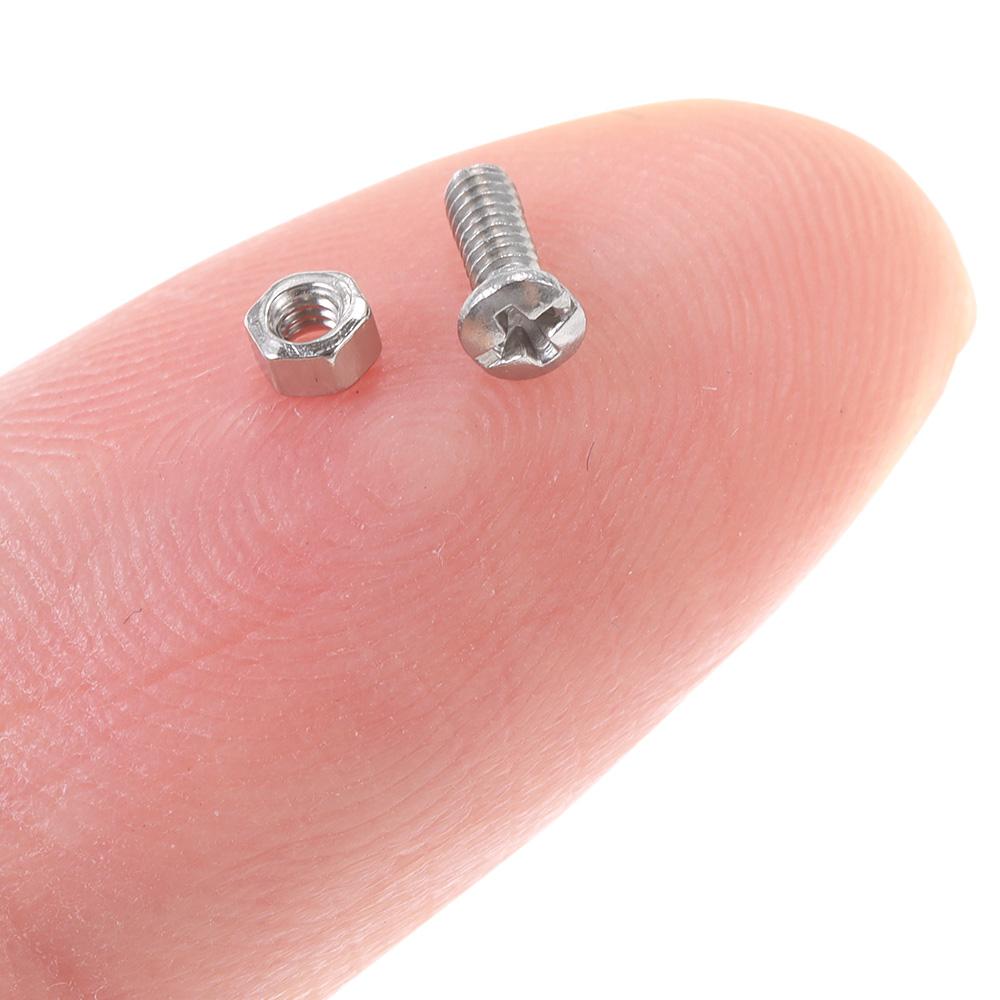 600 buc M1 M1.2 M1.4 M1.6 Șuruburi Nuci Kit asortiment Șuruburi miniaturale Ceasuri Ochelari electronice